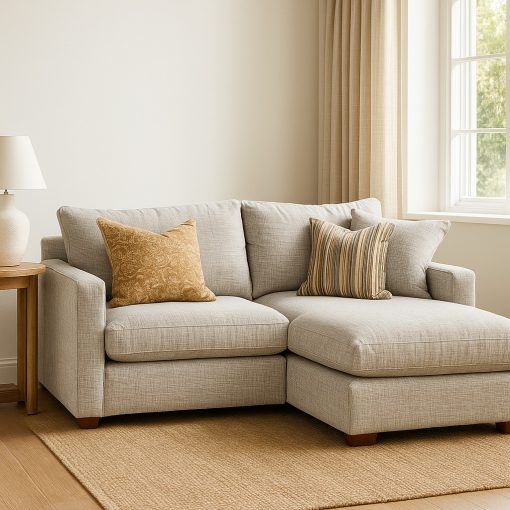 Sofá seccional moderno en forma de L con chaise longue - Imagen 2